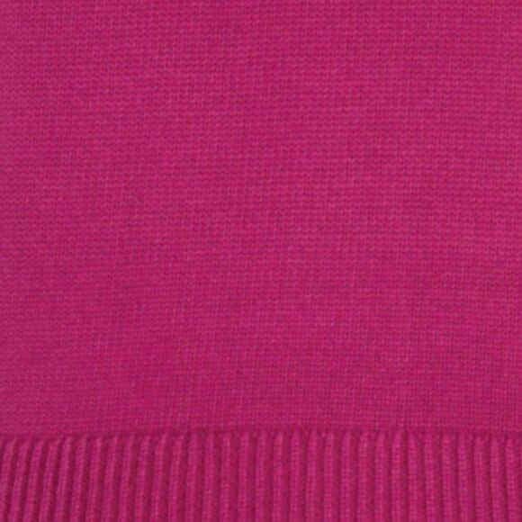 GAP Crew Neck Cotton Sweater Sz XL 16 Fuchsia Pink Shirt Knit Top Side Slits NWT - Picture 2 of 12